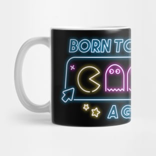 Cool neon gaming quote Mug